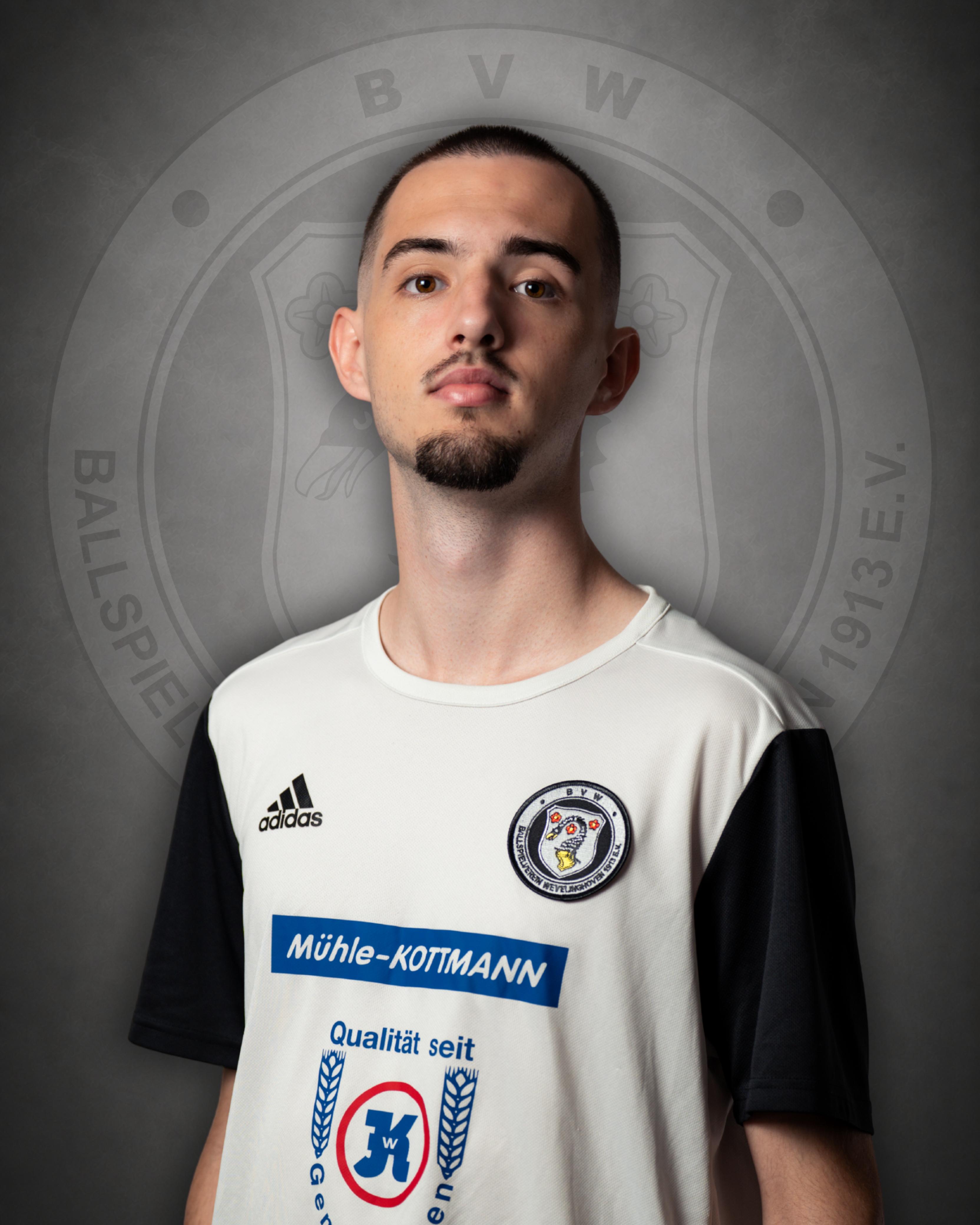 Spieler Leon Noel Teschke des BV-W Jugendgruppe C1