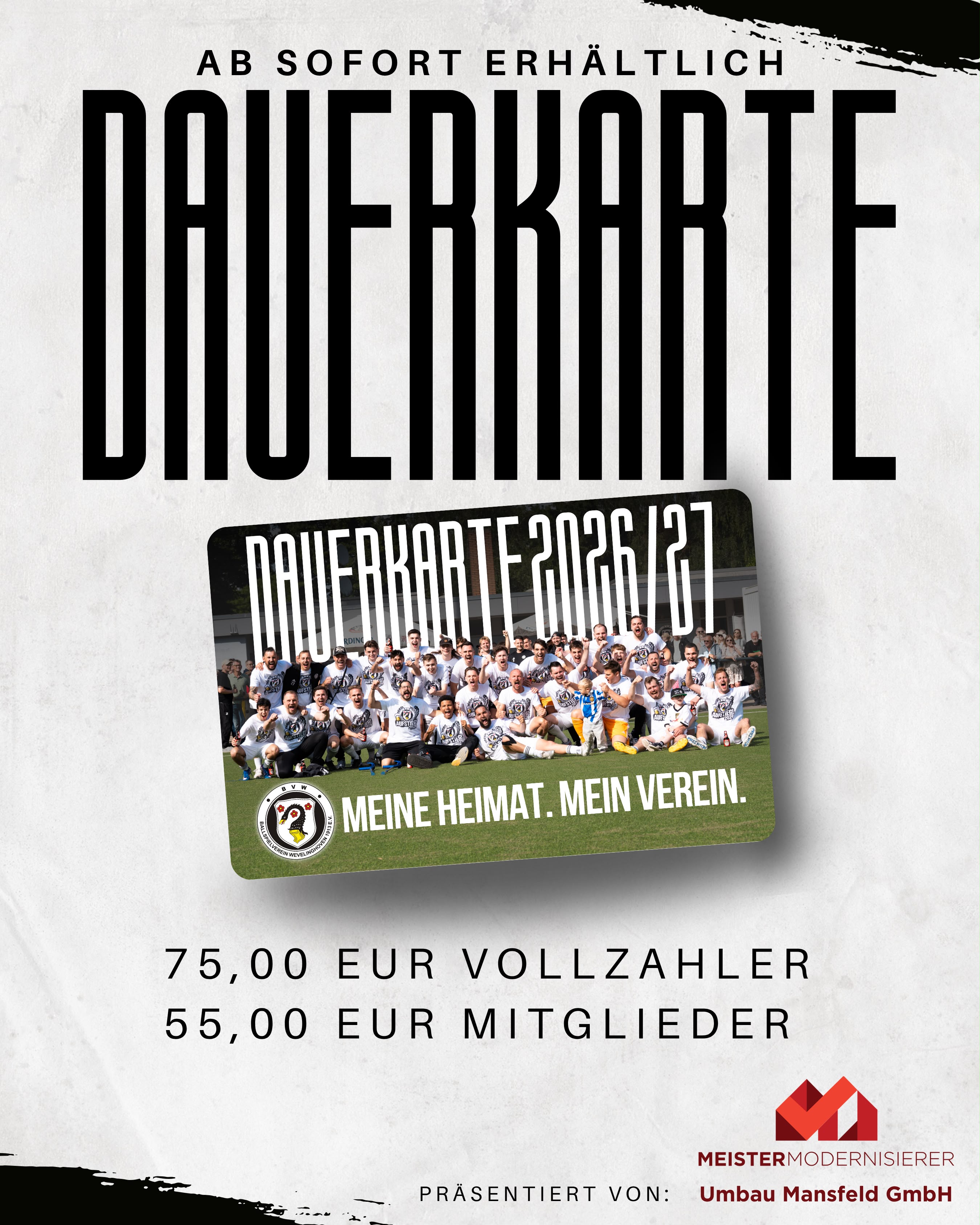 Dauerkarte BVW