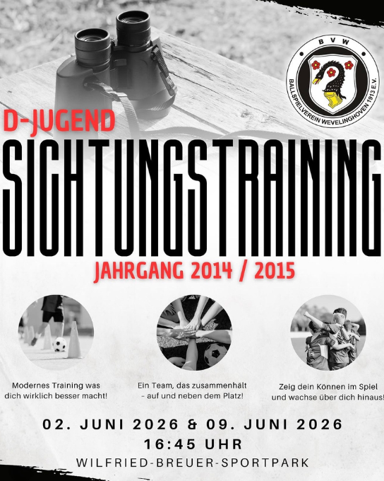 D Jugend sichtung