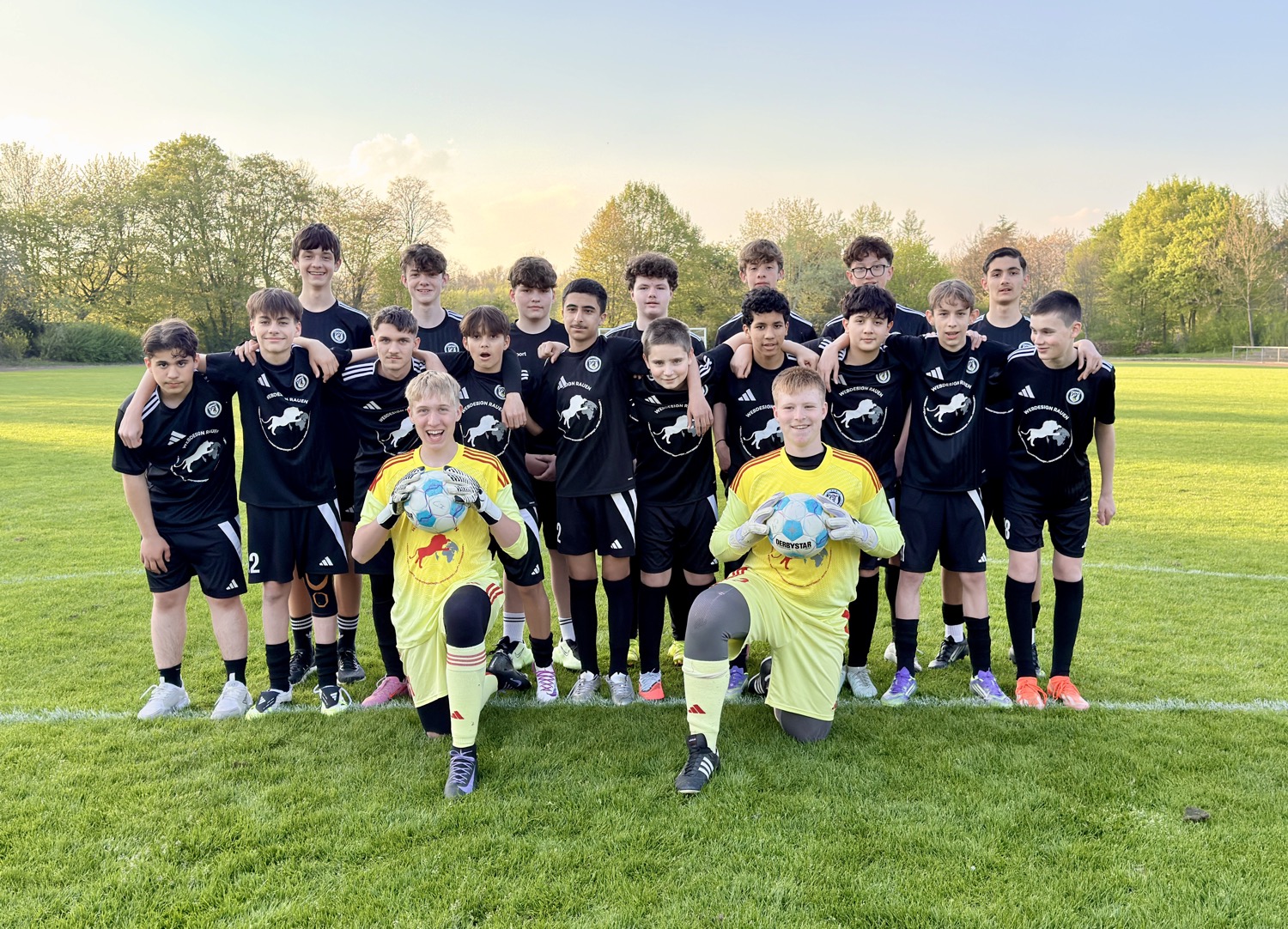 Person, die im Freien Sport treibt