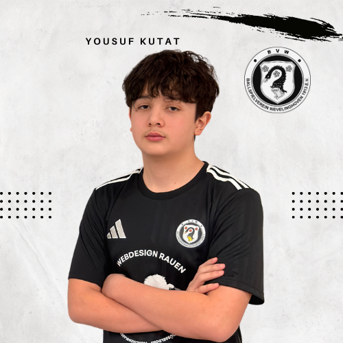 Spieler Yousuf Kutat des BV-W Jugendgruppe C1