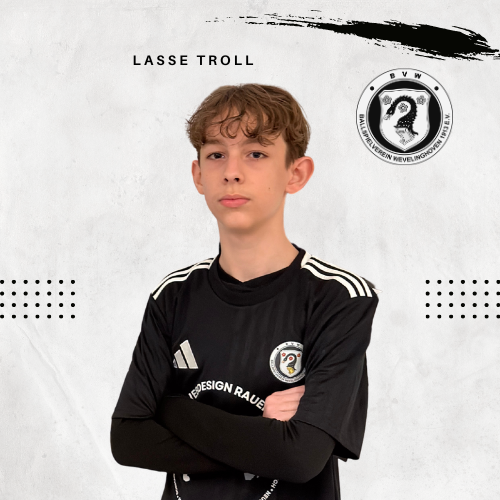 Spieler Lasse Troll des BV-W Jugendgruppe C1